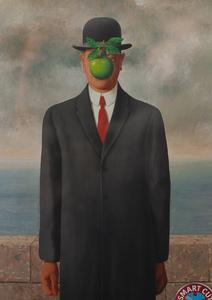 Puzzle René Magritte : Le fils de l'homme