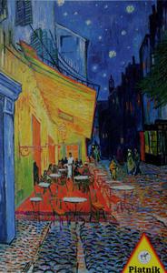 Puzzle Vincent Van Gogh : Terrasse de café de nuit