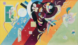 Puzzle en bois Kandinsky : Composition IX (Michele Wilson)