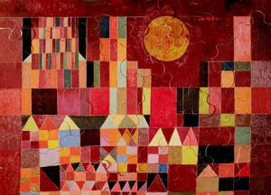 Puzzle enfant Paul Klee : Château et Soleil