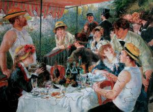 Puzzle per bambini Pierre-Auguste Renoir : La colazione dei canottieri