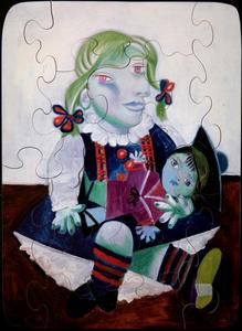 Puzzle per bambini Pablo Picasso : Maya alla bambola