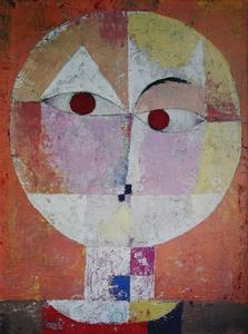 Canvas Paul Klee, Senecio