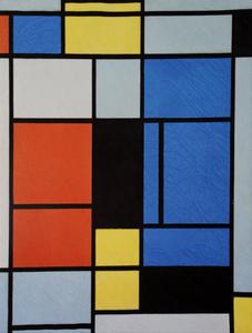 Toile Piet Mondrian, tableau-n1-1921-25