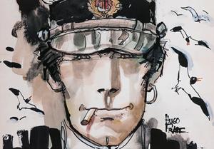 Reproduction sur toile Corto Maltese, Le regard de Corto Maltese