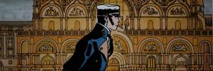 Reproduction sur toile Corto Maltese, Venise, Basilique (Couleur)