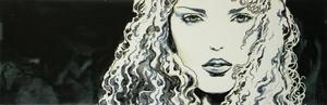 Reproduction sur toile Milo Manara, Moon I