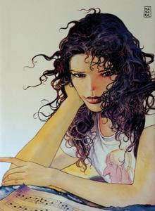 Reproduction sur toile Milo Manara, Zanardi