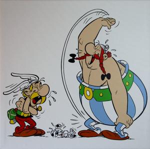 Toile Astérix (Uderzo), MDR